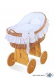 Culla neonato vimini Carine - Bianco