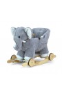 Dondolo Polly elefante grigio