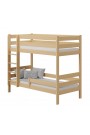 Letto a castello in legno massello Casper 200x80 cm