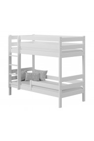 Letto a castello in legno massello Casper 200x80 cm