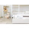 Letto a castello in legno massello Casper 190x90 cm