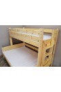Letto a castello in legno massello Basilio