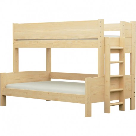 Letto a castello in legno massello Basilio