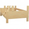 Letto a castello in legno massello Luis