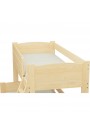 Letto a castello in legno massello Luis