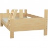 Letto a castello in legno massello Luis