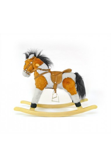 Cavallo a dondolo Pony marrone