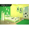 Lettino singolo Il Sogno Verde Collezione con cassetto e materasso 160x80 cm