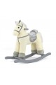 Cavallo a dondolo Pepe beige